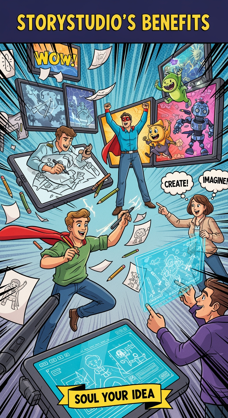 Vibrant banana galaxy poster that reads Soul Your Idea